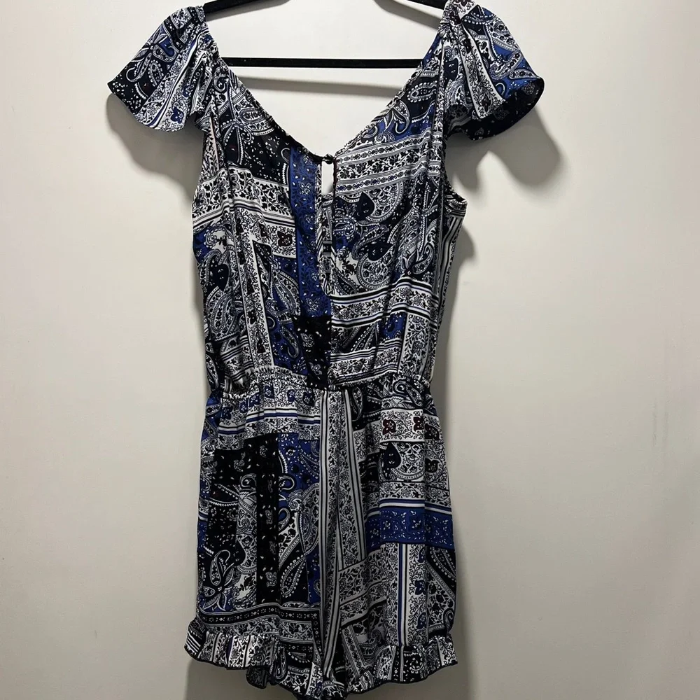 PRINT ROMPER - Picture 3 of 4